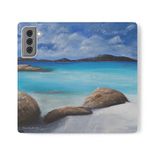 Load image into Gallery viewer, Ocean - PHONE CASE WALLET for Samsung &amp; iPhones - by Kerry Sandhu Art
