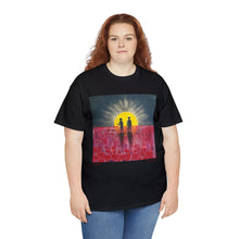 Load image into Gallery viewer, Unisex heavy cotton tee. No side seams, 100% cotton, Classic fit, Runs true to size - you can&#39;t go wrong! By Kerry Sandhu Art
