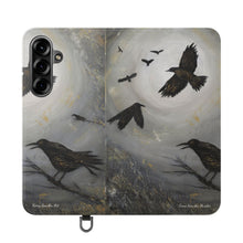 Load image into Gallery viewer, Come Join the Murder - PHONE CASE WALLET - by Kerry Sandhu Art
