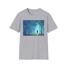 Load image into Gallery viewer, T-Shirt made from very soft materials, no side seams. Feels like bliss to wear! Many designs by Kerry Sandhu Art
