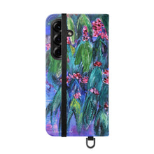 Load image into Gallery viewer, Rustic Flowering Gum - PHONE CASE WALLET - by Kerry Sandhu Art
