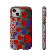 Load image into Gallery viewer, Benedictus (Poppies Only) - TOUGH PHONE CASES for Samsung &amp; iPhones - by Kerry Sandhu Art
