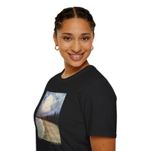 Load image into Gallery viewer, T-Shirt made from very soft materials, no side seams. Feels like bliss to wear! Many designs by Kerry Sandhu Art
