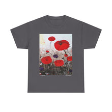 Load image into Gallery viewer, For The Fallen - Unisex HEAVY COTTON TEE - by Kerry Sandhu Art
