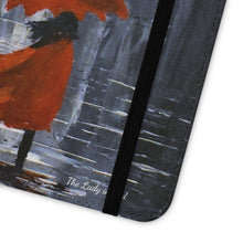 Load image into Gallery viewer, The Lady in Red - PHONE CASE WALLET - by Kerry Sandhu Art
