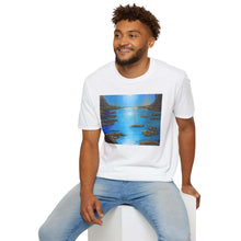 Load image into Gallery viewer, T-Shirt made from very soft materials, no side seams. Feels like bliss to wear! Many designs by Kerry Sandhu Art
