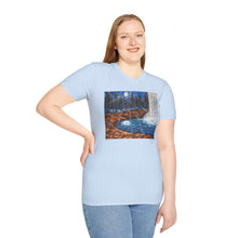 Load image into Gallery viewer, T-Shirt made from very soft materials, no side seams. Feels like bliss to wear! Many designs by Kerry Sandhu Art
