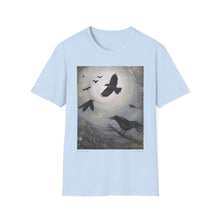Load image into Gallery viewer, T-Shirt made from very soft materials, no side seams. Feels like bliss to wear! Many designs by Kerry Sandhu Art
