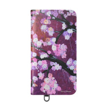 Load image into Gallery viewer, Cherry Blossom - PHONE CASE WALLET - by Kerry Sandhu Art
