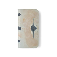 Load image into Gallery viewer, The Dust of Uruzgan (with Jet) - PHONE CASE WALLET for Samsung &amp; iPhones - Designed from original Anzac Day artwork
