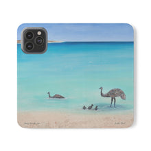 Load image into Gallery viewer, Surfin&#39; Bird - PHONE CASE WALLET for Samsung &amp; iPhones - by Kerry Sandhu Art

