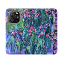 Load image into Gallery viewer, Rustic Flowering Gum - PHONE CASE WALLET - by Kerry Sandhu Art
