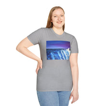 Load image into Gallery viewer, T-Shirt made from very soft materials, no side seams. Feels like bliss to wear! Many designs by Kerry Sandhu Art
