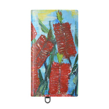 Load image into Gallery viewer, Rustic Bottle Brush - PHONE CASE WALLET - by Kerry Sandhu Art
