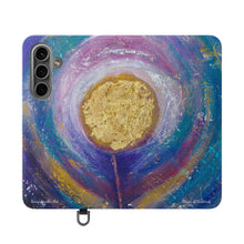 Load image into Gallery viewer, Flower of Gratitude - PHONE CASE WALLET - by Kerry Sandhu Art
