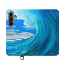 Load image into Gallery viewer, Ride the Wave - PHONE CASE WALLET - by Kerry Sandhu Art
