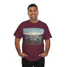 Load image into Gallery viewer, The Band Played Waltzing Matilda - Unisex HEAVY COTTON TEE - by Kerry Sandhu Art
