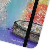 Load image into Gallery viewer, Angels Brought Me Here - PHONE CASE WALLET - by Kerry Sandhu Art
