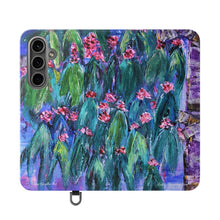 Load image into Gallery viewer, Rustic Flowering Gum - PHONE CASE WALLET - by Kerry Sandhu Art
