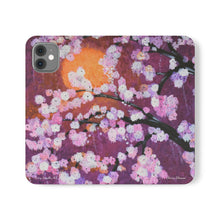 Load image into Gallery viewer, Cherry Blossom - PHONE CASE WALLET - by Kerry Sandhu Art
