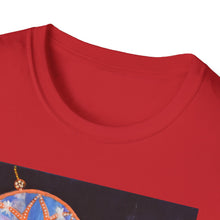 Load image into Gallery viewer, T-Shirt made from very soft materials, no side seams. Feels like bliss to wear! Many designs by Kerry Sandhu Art
