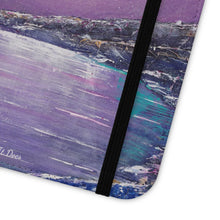 Load image into Gallery viewer, Shine Like It Does - PHONE CASE WALLET - by Kerry Sandhu Art
