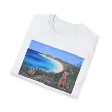 Load image into Gallery viewer, T-Shirt made from very soft materials, no side seams. Feels like bliss to wear! Many designs by Kerry Sandhu Art
