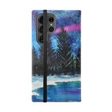 Load image into Gallery viewer, Aurora - PHONE CASE WALLET for Samsung &amp; iPhones - by Kerry Sandhu Art
