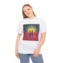 Load image into Gallery viewer, Freedom Called - Unisex HEAVY COTTON TEE - by Kerry Sandhu Art
