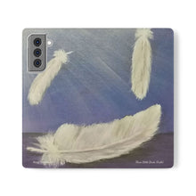 Load image into Gallery viewer, Three Little Birds (Faith) - PHONE CASE WALLET - by Kerry Sandhu Art
