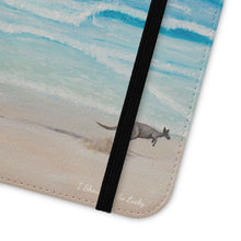 Load image into Gallery viewer, I Should Be So Lucky - PHONE CASE WALLET - by Kerry Sandhu Art
