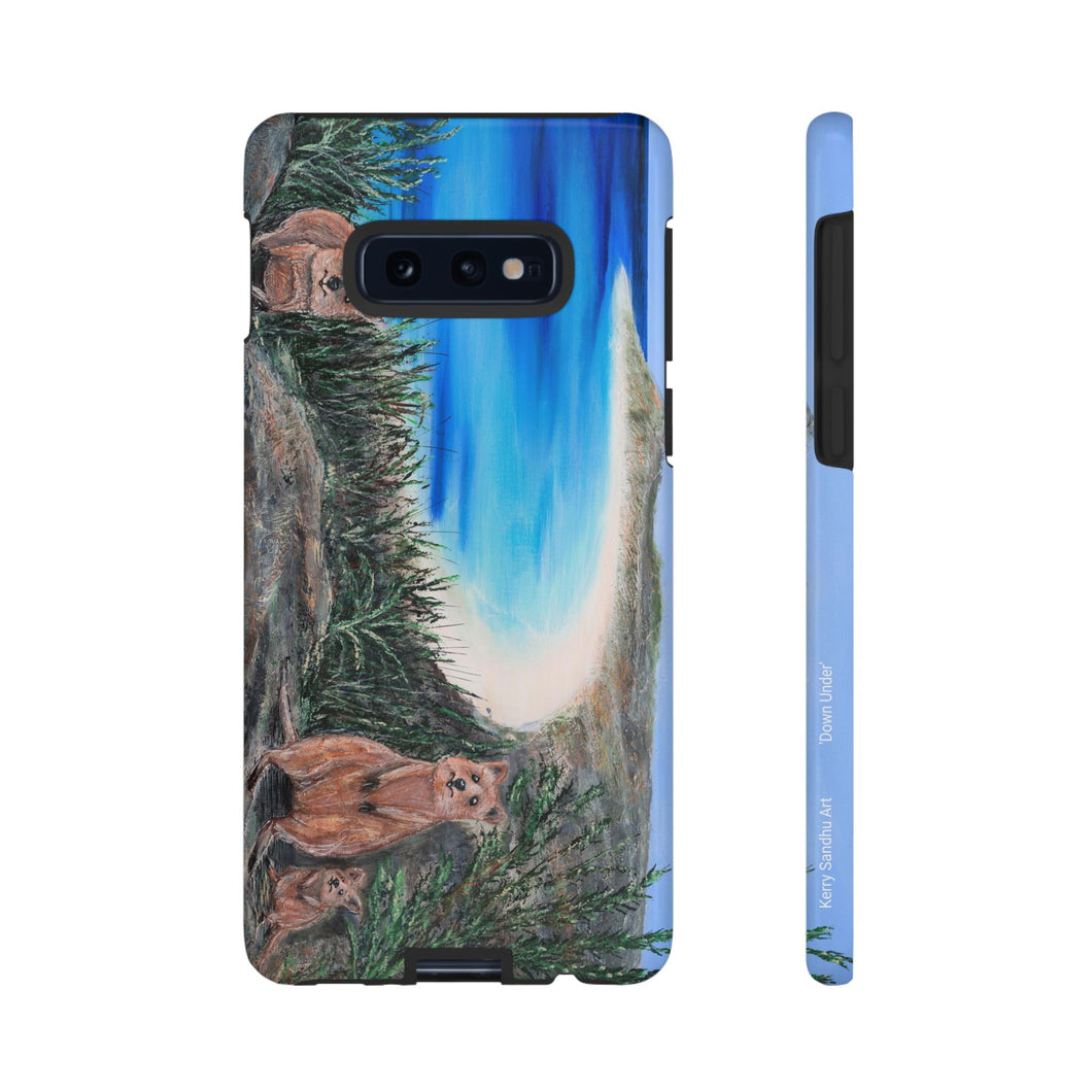 Down Under - TOUGH PHONE CASES for Samsung & iPhones - by Kerry Sandhu Art
