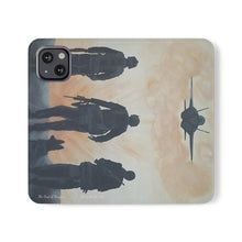Load image into Gallery viewer, The Dust of Uruzgan (with Jet) - PHONE CASE WALLET for Samsung &amp; iPhones - Designed from original Anzac Day artwork
