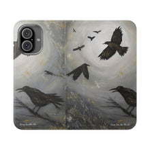 Load image into Gallery viewer, Come Join the Murder - PHONE CASE WALLET - by Kerry Sandhu Art

