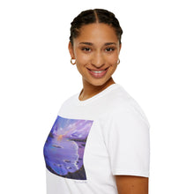 Load image into Gallery viewer, T-Shirt made from very soft materials, no side seams. Feels like bliss to wear! Many designs by Kerry Sandhu Art
