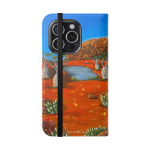 Load image into Gallery viewer, Beds Are Burning - PHONE CASE WALLET - by Kerry Sandhu Art
