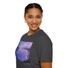 Load image into Gallery viewer, T-Shirt made from very soft materials, no side seams. Feels like bliss to wear! Many designs by Kerry Sandhu Art
