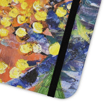 Load image into Gallery viewer, Rustic Wattle - PHONE CASE WALLET for Samsung &amp; iPhones - by Kerry Sandhu Art
