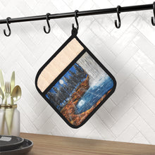 Load image into Gallery viewer, Pot Holder/Oven Mitts 100% Polyester &amp; Heat resistant. Many designs to choose from, All are original Kerry Sandhu Art.
