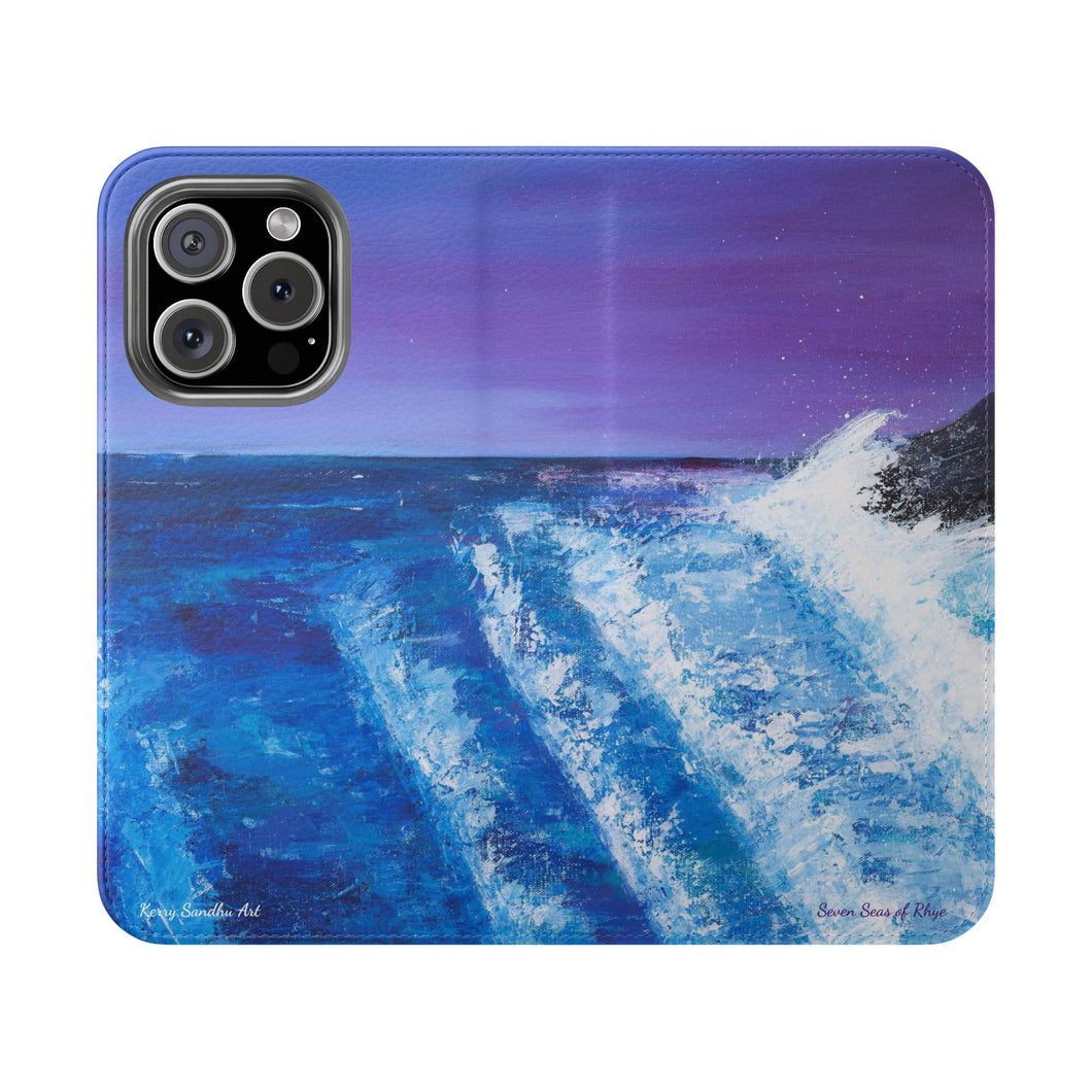 Seven Seas of Rhye - PHONE CASE WALLET - by Kerry Sandhu Art