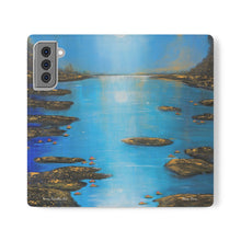 Load image into Gallery viewer, Moon River - PHONE CASE WALLET for Samsung &amp; iPhones - by Kerry Sandhu Art
