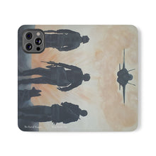 Load image into Gallery viewer, The Dust of Uruzgan (with Jet) - PHONE CASE WALLET - by Kerry Sandhu Art
