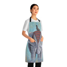 Load image into Gallery viewer, Apron - lightweight, silky finish 100% polyester, two front pockets. Many original artwork designs by Kerry Sandhu Art
