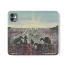 Load image into Gallery viewer, The Band Played Waltzing Matilda -PHONE CASE WALLET- by Kerry Sandhu Art

