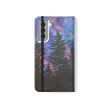 Load image into Gallery viewer, Northern Lights - PHONE CASE WALLET - by Kerry Sandhu Art
