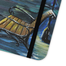 Load image into Gallery viewer, Park Bench - PHONE CASE WALLET for Samsung &amp; iPhones - by Kerry Sandhu Art
