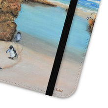 Load image into Gallery viewer, Go West - PHONE CASE WALLET- by Kerry Sandhu Art
