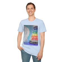 Load image into Gallery viewer, T-Shirt made from very soft materials, no side seams. Feels like bliss to wear! Many designs by Kerry Sandhu Art
