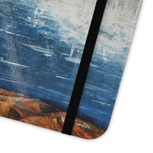 Load image into Gallery viewer, Next Frontier - PHONE CASE WALLET - by Kerry Sandhu Art
