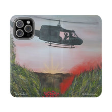 Load image into Gallery viewer, The Battle of Long Tan - PHONE CASE WALLET - by Kerry Sandhu Art
